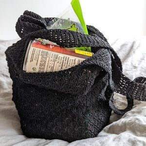 tote bag back crochet crossbody